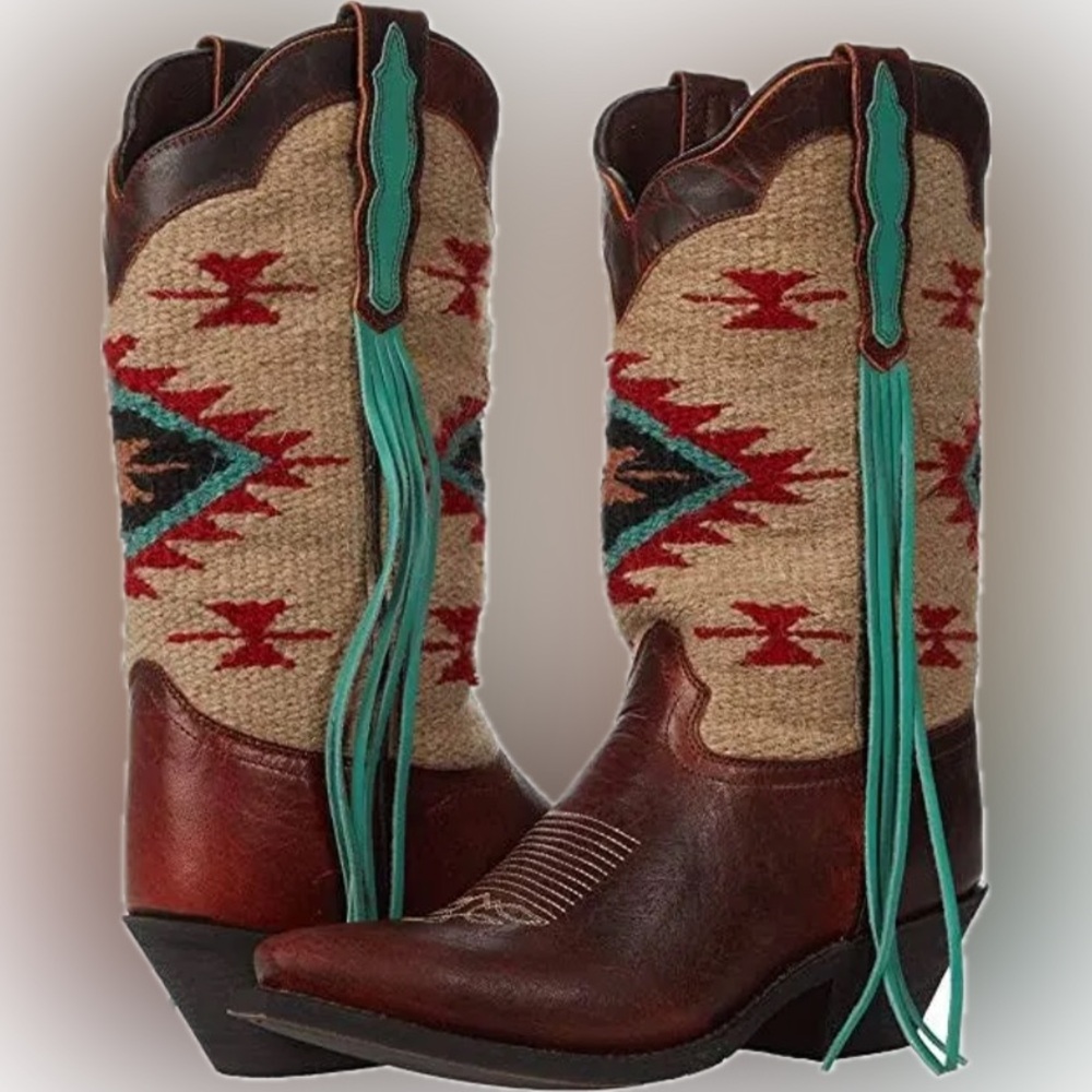 Laredo Bailey Western boots Snip toe NWTS SZ 6.5